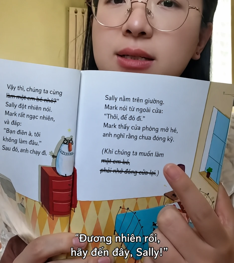 Người mẹ giật mình khi đọc những trang sách của con bởi nội dung không khác gì truyện s** trá hình