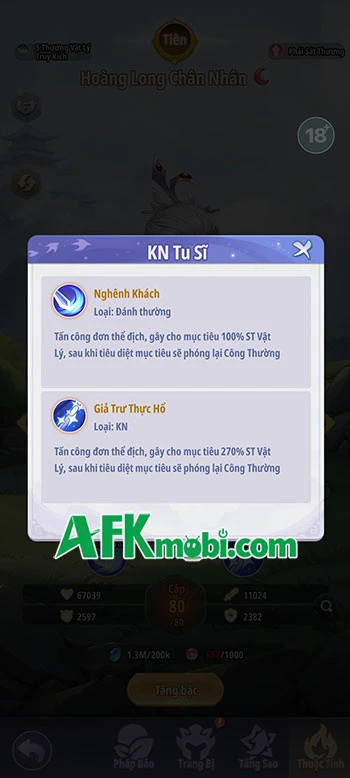 Những điều lưu ý khi xây dựng đội hình trong Tiên Nghịch Mobile