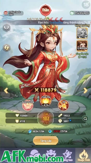 Những vị tướng đáng đầu tư ở đầu game Tiên Nghịch Mobile