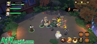 Ninja: Blade & Jutsu game hành động sưu tầm tướng xây tổ đội