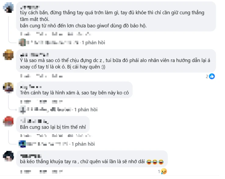 Nỗi niềm khó nói của hội chị em khi chơi bắn cung, nhìn "hậu quả" khiến ai cũng phải xót xa