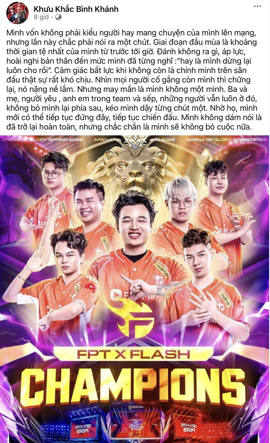 Nỗi niềm "nhà vua" Liên Quân Việt