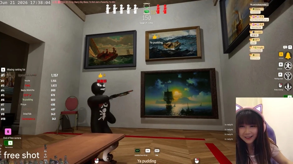 Nữ game thủ chơi trốn tìm quá đẳng cấp, tay nghề thượng thừa thế này bảo sao lúc nào cũng "auto-win"