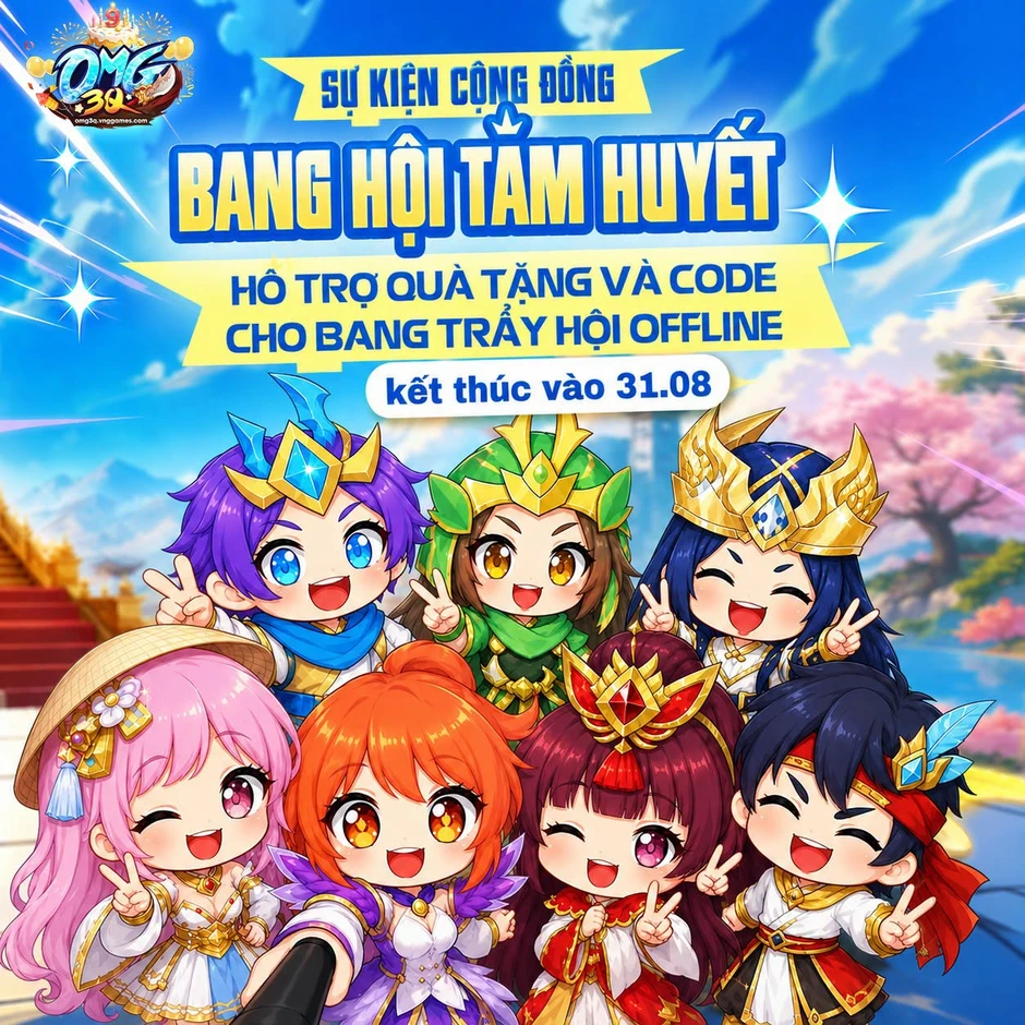 OMG 3Q xứng danh tượng đài game Tam Quốc với đại tiệc sinh nhật 9 tuổi bùng nổ OMG 3Q xứng danh tượng đài game Tam Quốc với đại tiệc sinh nhật 9 tuổi bùng nổ