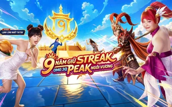 OMG 3Q xứng danh tượng đài game Tam Quốc với đại tiệc sinh nhật 9 tuổi bùng nổ