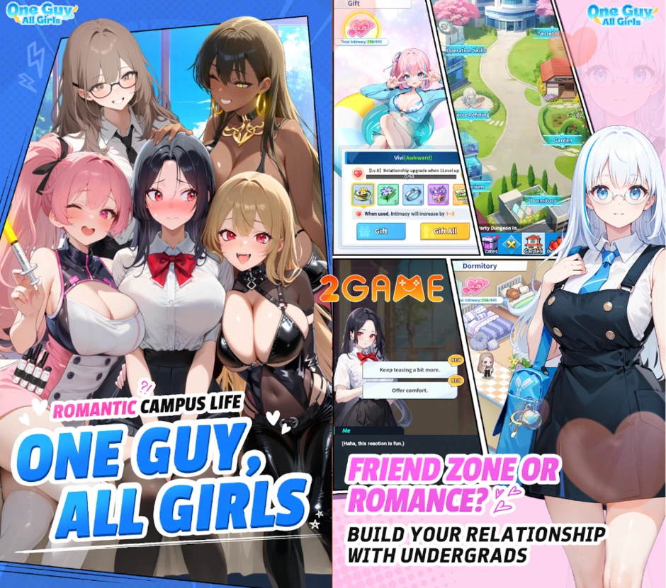 One Guy All Girl – Hóa thân thành nữ sinh đại học và tiêu diệt quái vật One Guy All Girl – Hóa thân thành nữ sinh đại học và tiêu diệt quái vật