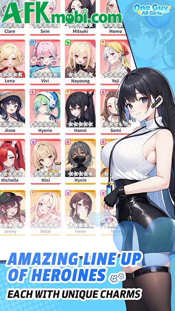 One Guy, All Girls: Idle RPG với lối đồ họa chibi 2D ngộ nghĩnh One Guy, All Girls: Idle RPG với lối đồ họa chibi 2D ngộ nghĩnh