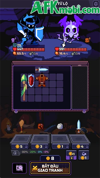 Overgeared Hero: Merge RPG - Sắp xếp balo và hợp nhất trang bị