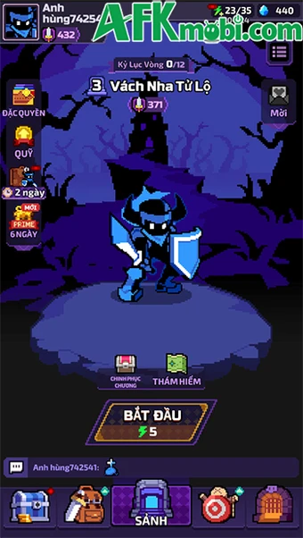 Overgeared Hero: Merge RPG - Sắp xếp balo và hợp nhất trang bị