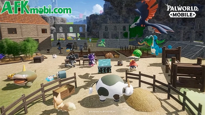 Palworld Online tựa MMORPG trên di động của Palworld vừa được Garena công bố