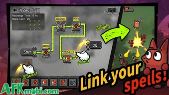 Path of Spellcraft game hành động 2D với cơ chế liên kết kỹ năng