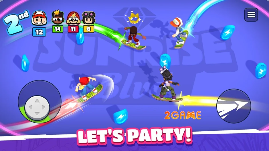 Phá Vỡ Mọi Quy Chuẩn Game Tiệc Tùng Cùng Hoverboard Party