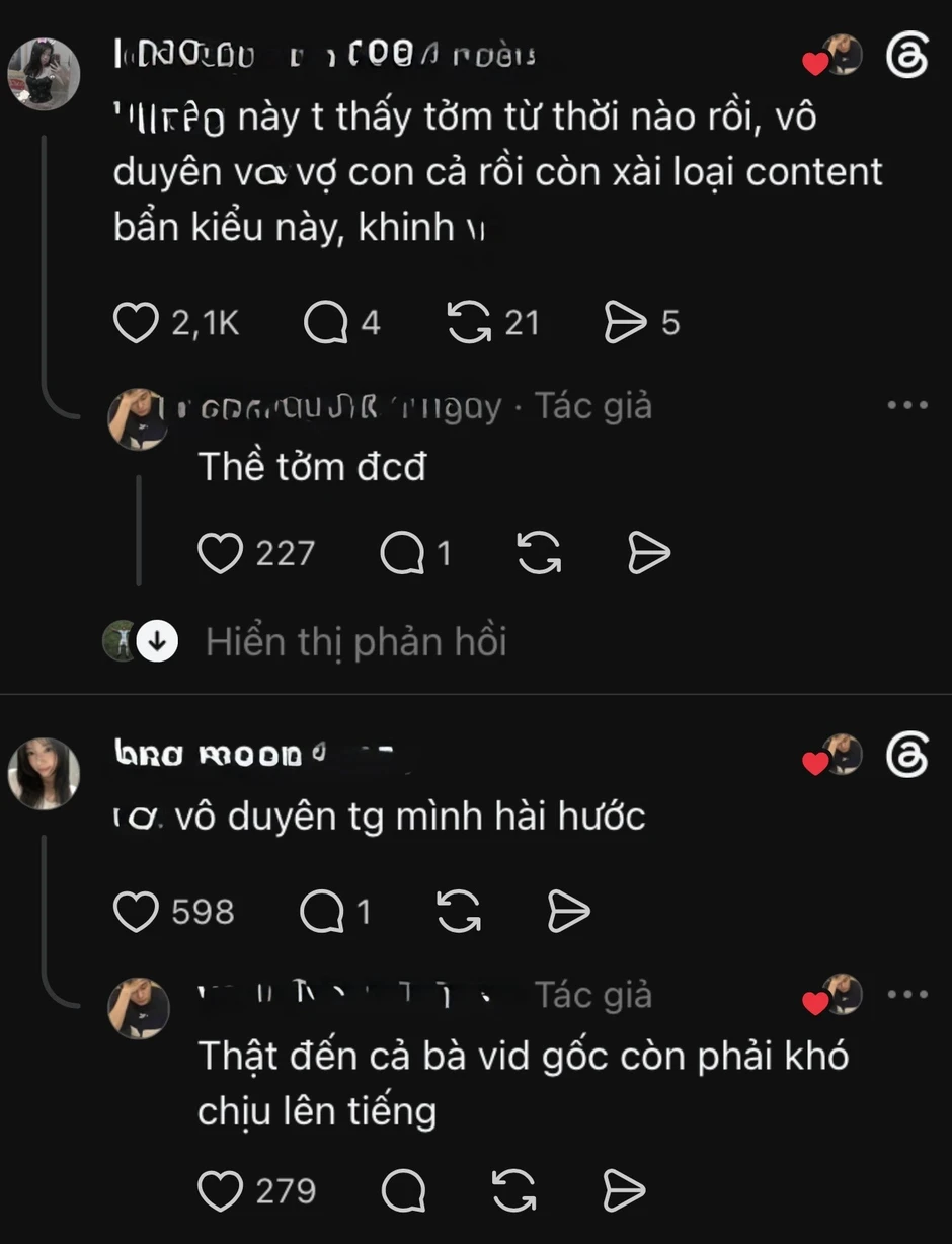 Phẫn nộ màn "duet" thô thiển, vô duyên của nam TikToker, bất chấp kiếm view ảo