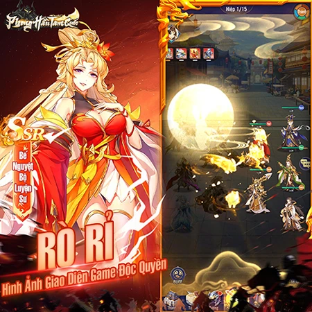 Phong Hầu Tam Quốc game đấu tướng chiến thuật về Việt Nam