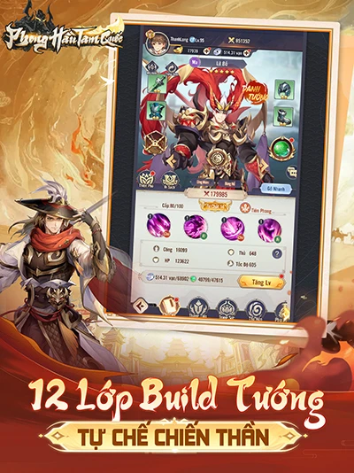 Phong Hầu Tam Quốc game đấu tướng chiến thuật về Việt Nam