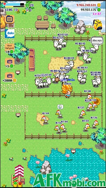 Pixel Farm tại Làng Gió: Xây dựng nông trại riêng của bạn