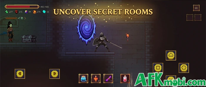 Pixel Souls cho người chơi chiến đấu khám phá hầm ngục tối