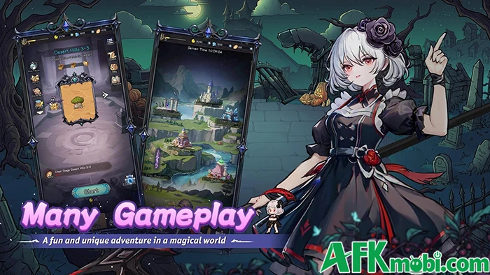 Pixel Witch Tower cho bạn dẫn dắt các nàng phù thủy phòng thủ