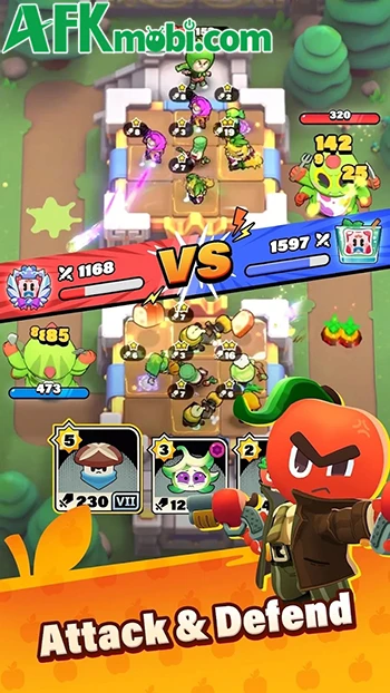 Plants on Fire game chiến thuật so tài phòng thủ chủ đề thực vật