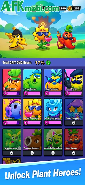 Plants vs Bugs: Garden Defense game phòng thủ roguelike