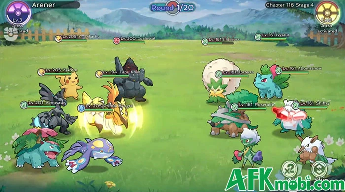 Pocket Monster: Fortress game đấu thú chiến thuật kết hợp idle