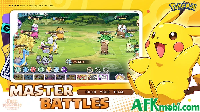 Pocket Monster: Fortress game đấu thú chiến thuật kết hợp idle