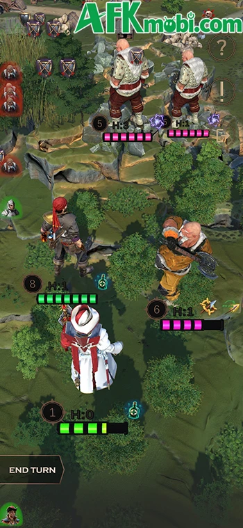 Poliada: Tactical game chiến thuật theo lượt dạng bàn cờ ô