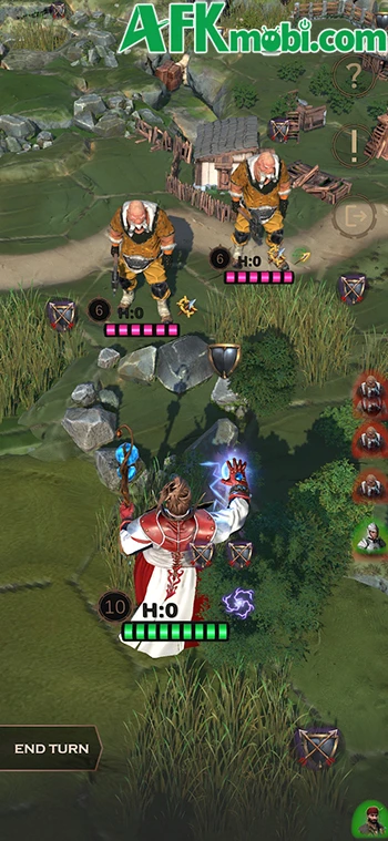 Poliada: Tactical game chiến thuật theo lượt dạng bàn cờ ô