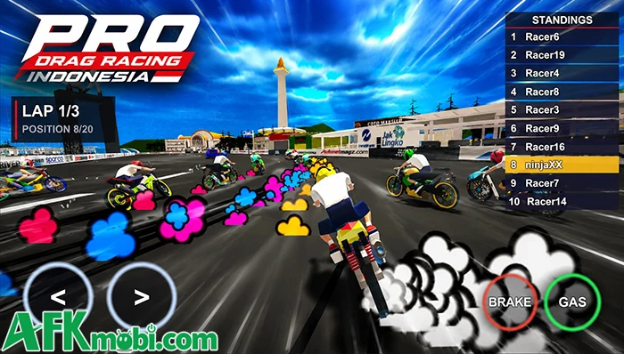 Pro Drag Bike Racing Indonesia game đua xe mô tô đường phố