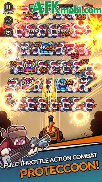 Proteccoon: Tower Defense - Cùng chú gấu mèo phòng thủ