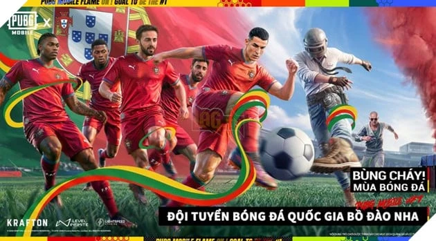 PUBG MOBILE HỢP TÁC 2 ĐỘI TUYỂN BỒ ĐÀO NHA VÀ ARGENTINA: SẴN SÀNG BÙNG NỔ CÙNG FIFA WORLD CUP 2026