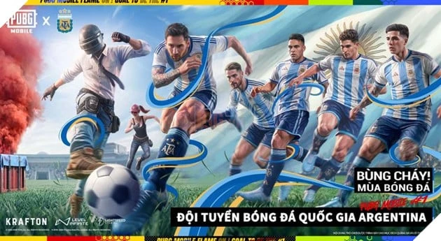 PUBG MOBILE HỢP TÁC 2 ĐỘI TUYỂN BỒ ĐÀO NHA VÀ ARGENTINA: SẴN SÀNG BÙNG NỔ CÙNG FIFA WORLD CUP 2026