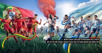 PUBG MOBILE HỢP TÁC 2 ĐỘI TUYỂN BỒ ĐÀO NHA VÀ ARGENTINA: SẴN SÀNG BÙNG NỔ CÙNG FIFA WORLD CUP 2026