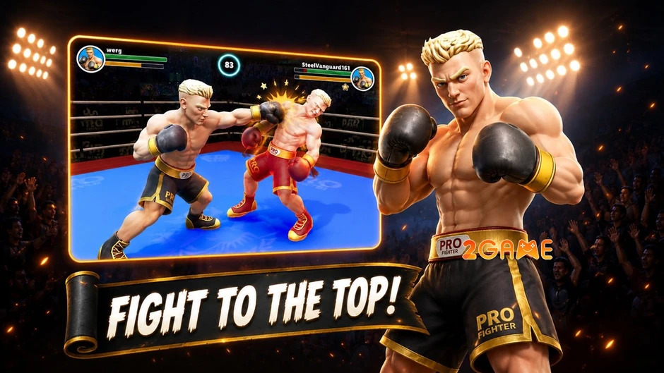 Punch Stars: World League - Game thể thao đối kháng đậm hơi thở hiện đại