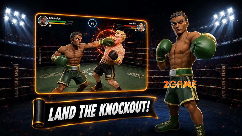 Punch Stars: World League - Game thể thao đối kháng đậm hơi thở hiện đại