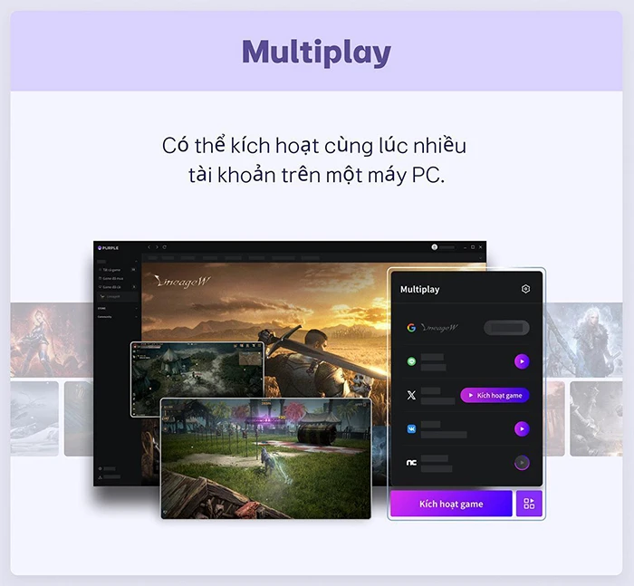 PURPLE - Công cụ đa nền tảng đắc lực cho kẻ thống trị Lineage W