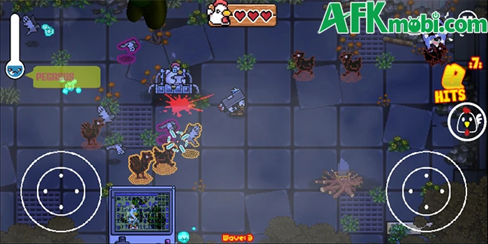 QuackSquad Mobile đưa game thủ cùng 1 chú vịt bảo vệ cô gà mái
