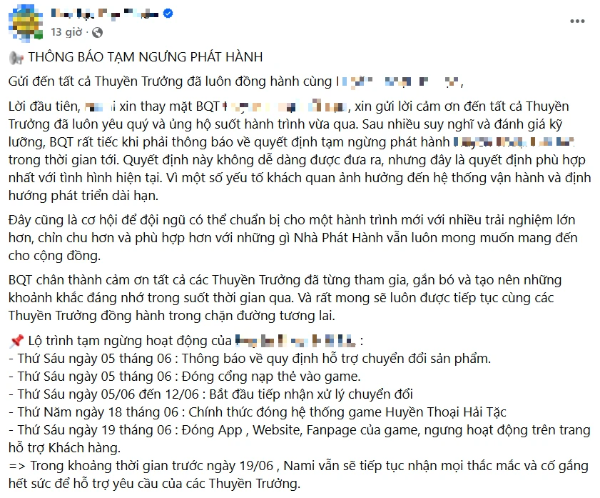 Ra mắt đã 6 năm, một game Việt bất ngờ "bốc hơi" khiến cộng đồng tiếc nuối