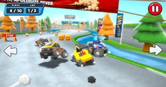 Race Riot: Car Crash - Cú "nhấn ga" đầy phá cách so với game đua xe truyền thống
