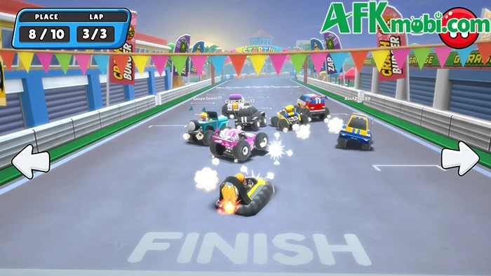Race Riot: Car Crash game đua xe phong cách arcade vui nhộn