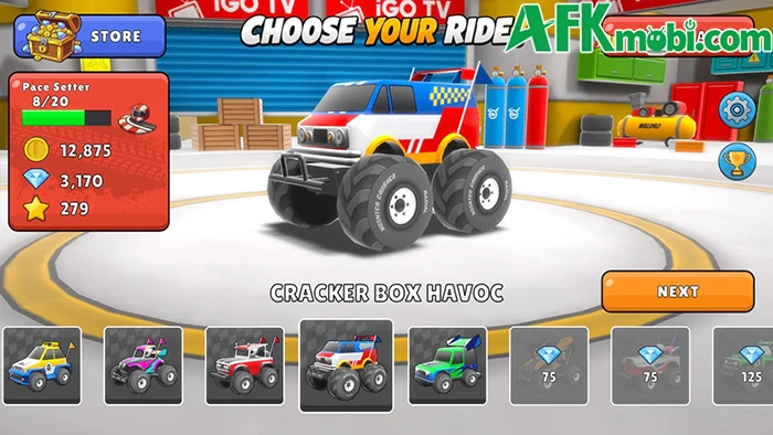 Race Riot: Car Crash game đua xe phong cách arcade vui nhộn