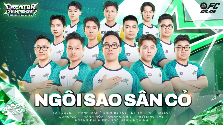 Refund Gaming, SBTC và Ngôi Sao Sân Cỏ nâng cấp lực lượng, sẵn sàng cạnh tranh ngôi vương của All Star SG F.C tại FC Online Creator Championship - Tứ hùng đại chiến Refund Gaming, SBTC và Ngôi Sao Sân Cỏ nâng cấp lực lượng, sẵn sàng cạnh tranh ngôi vương của All Star SG F.C tại FC Online Creator Championship - Tứ hùng đại chiến