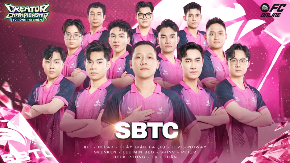 Refund Gaming, SBTC và Ngôi Sao Sân Cỏ nâng cấp lực lượng, sẵn sàng cạnh tranh ngôi vương của All Star SG F.C tại FC Online Creator Championship - Tứ hùng đại chiến Refund Gaming, SBTC và Ngôi Sao Sân Cỏ nâng cấp lực lượng, sẵn sàng cạnh tranh ngôi vương của All Star SG F.C tại FC Online Creator Championship - Tứ hùng đại chiến