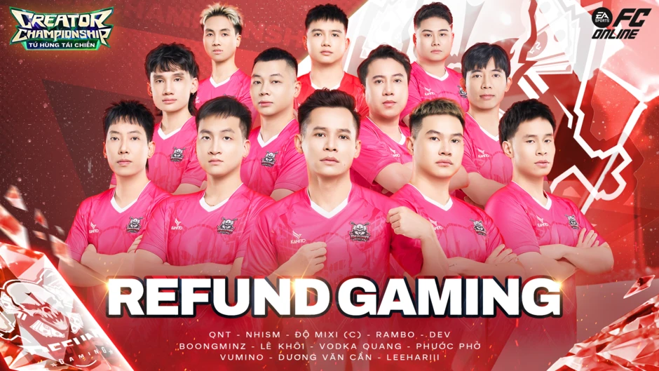 Refund Gaming, SBTC và Ngôi Sao Sân Cỏ nâng cấp lực lượng, sẵn sàng cạnh tranh ngôi vương của All Star SG F.C tại FC Online Creator Championship - Tứ hùng đại chiến Refund Gaming, SBTC và Ngôi Sao Sân Cỏ nâng cấp lực lượng, sẵn sàng cạnh tranh ngôi vương của All Star SG F.C tại FC Online Creator Championship - Tứ hùng đại chiến