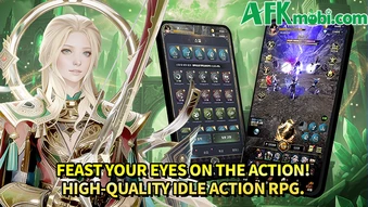 RISE: EverThrone Idle RPG với nền đồ họa 3D đẹp mắt và sắc nét