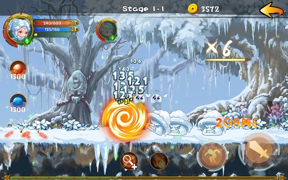Rune Vigor: Path of Might - Tìm lại cảm giác chặt chém màn hình ngang cổ điển