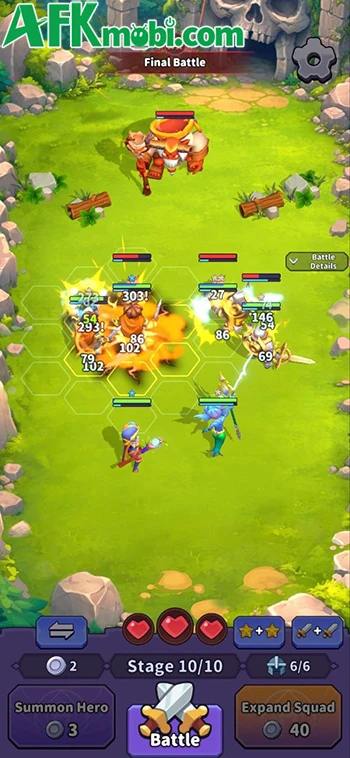 Rush Hero: AFK Legends RPG game chiến thuật cờ tự động Rush Hero: AFK Legends RPG game chiến thuật cờ tự động