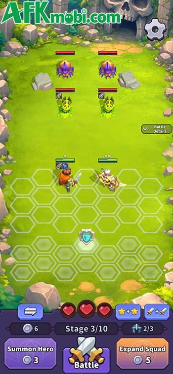 Rush Hero: AFK Legends RPG game chiến thuật cờ tự động Rush Hero: AFK Legends RPG game chiến thuật cờ tự động