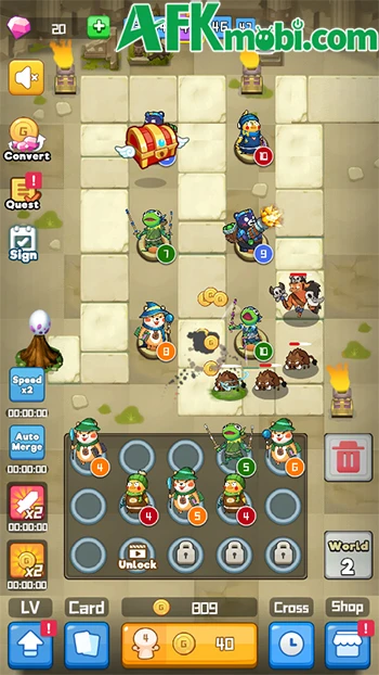 Rush Royale Tower Defense cần người chơi bảo vệ một quả trứng Rush Royale Tower Defense cần người chơi bảo vệ một quả trứng