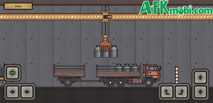Rust Truck: Wasteland Delivery game mô phỏng lái xe tải 2D